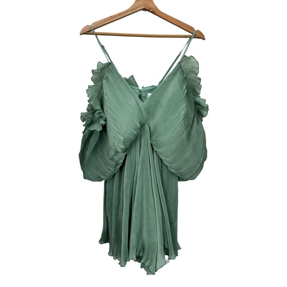 Alice McCall Rare At First Sight Playsuit Size 2 Moss Green RARE Hard To Find - Picture 6 of 16